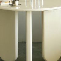Ensemble de table et de chaises de salle à manger rondes de style nordique moderne pour les petits appartements, meubles de maison
