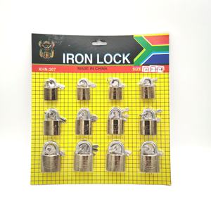 Samhoo, precio al por mayor, logotipo personalizado, candado antioxidante, caja de herramientas, duradero, imitación de cobre, candado de latón - Product Image 4