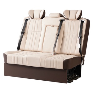 Housse de siège de voiture universelle en cuir PU 5 places personnalisée en usine C3 KIMSEY, noir et rouge, vente en gros - Product Image 2