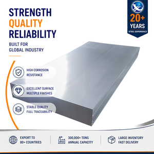 Factory Direct ISO Certified Cold Rolled 6.0mm 1250mm Waterjet Cutting ASTM A240 Stainless Steel Sheet - Product Image 1