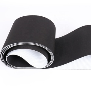 Jingtian Langlebiges Schwarzes PVC-Förderband mit Rautenmuster und 1 Jahr Garantie für Lebensmittel- und Getränkefabriken - Product Image 1