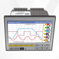 Registrador de gráficos multicanal RS485 Registrador DE DATOS USB Datalogger para flujo de presión de temperatura con software