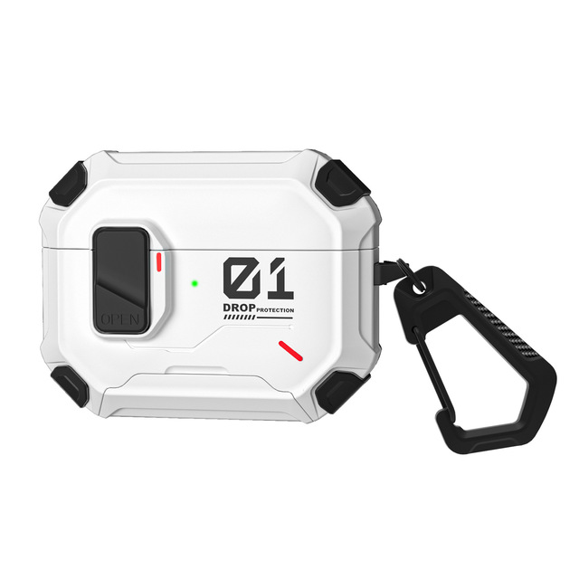 Wholesale Custom Secure Lock Kickstand Case for AirPods 4 Pro 3 Pro 2 Shockproof Earphone Cover Factory Supply Sale