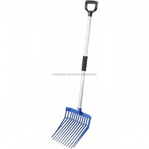 Fourche à fumier pour chevaux Fourche à cheval avec poignée en <span class=keywords><strong>D</strong></span> avec <span class=keywords><strong>2</strong></span> sections <span class=keywords><strong>de</strong></span> tiges amovibles - Product Image 5