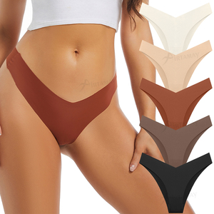 Green Envoy <span class=keywords><strong>Intimo</strong></span> Donna: Slip Brasiliani, Perizoma e Mutandine Invisibili con Taglio Laser - Product Image 1