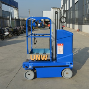 Piattaforma di Sollevamento Verticale Semovente in Alluminio Certificata CE, 6m 9m, Automatica, per Manutenzione Magazzini - Product Image 4