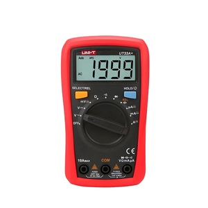 Multímetro digital ac dc UNI-T ut33a +, medidor de tensão, testador de capacitância, amperímetro, resistência atual, multímetro, lcd 1999 contagem - Product Image 4