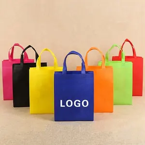 Manufacturer Wholesale Cheap Pictures Printing Non Woven Shopping Bag Eco Friendly Laminated Reusable Carry Non Woven Bag