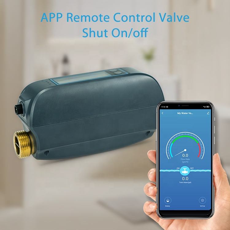 Tuya Smart WiFi BLE Ultrasonic Water Flow Meter - Waterproof 3/4" DN20 ...