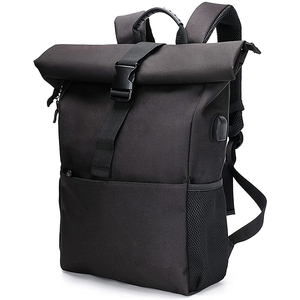 Custom Waterproof Polyester <b>Roll</b> <b>Top</b> Sport <b>Backpack</b> Travel Business <b>Laptop</b> Bag <b>Backpack</b> - Product Image 1