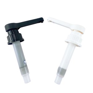 Bomba Dosificadora de 38-400 38mm 1oz Negra y Blanca para Ketchup y Miel, Longitud de Tubo Personalizada con Boquilla de Goma para Botellas de Sirope y Salsas - Product Image 4