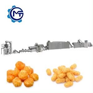 New Stainless Steel Simple Twin Screw Extruder High Productivity Large Capacity for <b>Corn</b> Sticks Puffs <b>Snack</b> Food Making Machine - Product Image 1