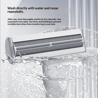 Brosse dépoussiérante électrostatique double face multifonctionnelle en silicone et ABS, type rouleau, pour produits pour animaux de compagnie transfrontaliers