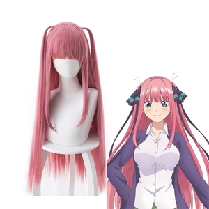 วิกผมยาวคอสเพลย์อะนิเมะ The quintuplets <span class=keywords><strong>Nino</strong></span> <span class=keywords><strong>Nakano</strong></span> สีชมพู - Product Image 1