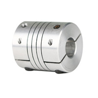 Coupleur de moteur pas à pas à enroulement flexible avec encodeur à fil supérieur de serrage en alliage d'aluminium pour imprimante 3D, diamètre extérieur 20 mm, longueur 25 mm, diamètre de l'alésage 5 mm, 6 mm, 6,35 mm, 8 mm