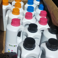 Encres Zoomjet de haute qualité à solvant écologique / par sublimation / DTF / UV CMYK 4 couleurs en bouteille de 1000 ml pour imprimantes Xp600/I3200