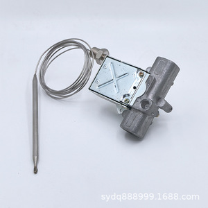 Válvula de Control de Temperatura para Freidora Comercial, 93-204 °C, Rosca NPT de 3/8 y 1/4'', Entrada/Salida de Aire, Rango de Temperatura 200-400 °F - Product Image 5