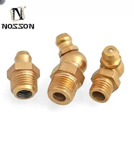 1/8NPT Lubricating Fitting Grease Gun Nozzle 90 Degree Nipple Grease Fitting And Grease hose