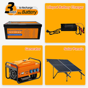 Lifepo4 5 년 보증 12 V 24V 200Ah 100Ah 50Ah 500Ah 배터리 Rv 태양열 12 볼트 리튬 배터리 200Ah - Product Image 2