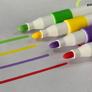 Ensemble de stylos marqueurs à peinture acrylique en plastique à pointe feutre personnalisés pour la peinture et le dessin DIY pour enfants et adultes - Product Image 4