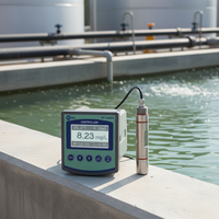 NOBOTECH Analyseur optique de l'oxygène dissous (OD) en ligne DO-6800YG pour l'analyse de la qualité de l'eau des eaux usées 4~20mA