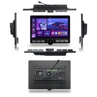 Estéreo Universal para Auto de 10 Pulgadas, Reproductor de DVD, Radio, Navegación, Unidad Principal de 4 Núcleos, GPS, Amplificador, Carplay, Android Auto con Perillas