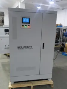 Sbw 150 Kva 100kva Automatic Compensating 50kw 3phase 200kva 300kva Ac Voltage Regulator Stabilizers