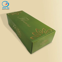 Boîte cadeau personnalisée pour arrangement floral, bouquet de fleurs, emballage de fleurs, boîte cadeau de luxe, boîte en carton ondulé, logo en feuille d'or