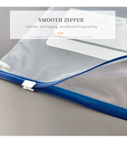 PE Slider Zipper Zakjes Voedselveilig Glad Herbruikbaar Lekvrij Fruit Groenten Vlees Koelkast Opslag Groothandel OEM Fabriek Direct