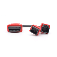 Cable de Diagnóstico Universal para Automóviles Chry Autel FCA 12+8, Conector Adaptador, Compatible con MaxiSys/IM608 /Launch X431V