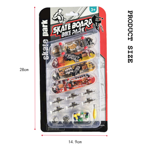 Creative <b>Finger</b> <b>Boards</b> Set 4pcs Mini <b>Finger</b> Skateboards for <b>Fingers</b> Hand Skateboard Alloy Fingerboards Skateboards - Product Image 3