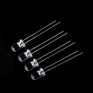 באיכות גבוהה 405nm nm הוביל דיודות nodes 5 מ "מ סגול פולטת צבע עבור פנס וחיסול יתושים - Product Image 4