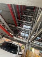 Système de stationnement automatique vertical intelligent PLC automatique à plusieurs niveaux soulevant/coulissant/tour rotative système de stationnement de voiture de puzzle en acier