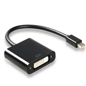 ABS-Schale High-End-Unterstützung Ultra-HD 4K DP 1,4 V Mini DP-Stecker auf HDMI / DVI/ VGA-Buchse Adapter Für Mac