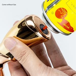 ไฟฉายพ่นไฟแบบเติมแก๊สได้สำหรับค็<span class=keywords><strong>อก</strong></span><span class=keywords><strong>เท</strong></span><span class=keywords><strong>ล</strong></span> บุหรี่ ซิการ์  ใช้แก๊สบิว<span class=keywords><strong>เท</strong></span>น  หัวพ่นไฟ 4 หัว  ปรับระดับความแรงของเปลวไฟได้  เป<span class=keywords><strong>ล</strong></span>วไฟสีน้ำเงิน  ใช้จุดไฟถ่าน  แคมป์ไฟ - Product Image 4