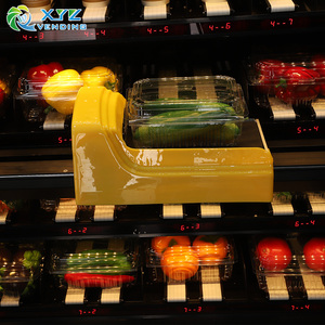 Máquinas Expendedoras Automáticas de Alimentos con Pantalla Táctil de 32 Pulgadas y Ranuras Ajustables para Sándwiches Frescos y Cupcakes - Product Image 4