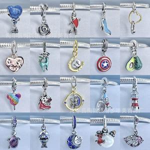 Nueva Pulsera de Hueso de Serpiente con Dijes DIY de Corazón de Gema de Plata 925 de Alta Calidad 2026 - Joyería Atractiva - Product Image 4