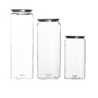 500 ml 350 ml PET Transparent canette de boisson gazeuse en plastique boisson gazeuse Pop canette bouteille avec extrémité facile à ouvrir