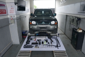 YIZHUO-RACING Kit Supercharger Presisi Pengontrol Turbo Boost Baru-Mitsubishi Pajero V93 3.0L - Product Image 3