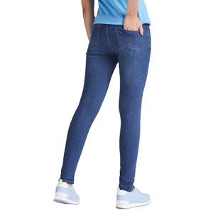 Jeans skinny taille basse pour femmes, pantalons, jeans délavés de qualité supérieure, décontractés, personnalisés, à prix réduit, vente en gros de prix bon marché pour femmes - Product Image 4