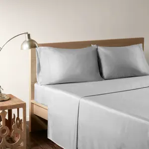 중국 공급 업체 편안한 대나무 침대 시트, 도매 사용자 정의 침구 세트, 홈 컬렉션 대나무 시트 세트
