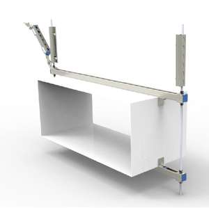 Personalizar Design Construção c Canal Aço Banhado Anti Sísmico Tubular Suporte De Aço Bracket - Product Image 5