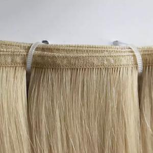 Extensiones de Cabello Humano Europeo 100% Remy de Dragonbeauty Factory, de 10 a 30 Pulgadas, Ligeras, Finas, con Trama Plana, Suaves y Sedosas - Product Image 4