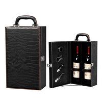 Boîtes cadeaux en gros pour champagne et vin, emballages pour bouteilles d'alcool et de vin rouge en verre