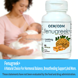 Bevorderende <span class=keywords><strong>capsules</strong></span> met extra sterk fenegriekzaadextract voor melkproductie, OEM/ODM, supplement ter ondersteuning van de lactatie voor moeders die borstvoeding geven - Product Image 6