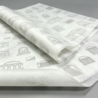 Papier de soie biodégradable écologique personnalisé en gros pour emballage cadeau