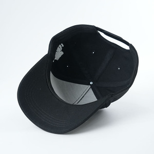 Bán buôn 5 Bảng điều chỉnh Mũ bóng chày chất liệu cotton cấu trúc Mũ bóng chày thêm logo thêu - Product Image 3