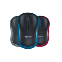 Souris sans fil Logitech M185 d'origine Mini souris portable pratique Batterie préinstallée