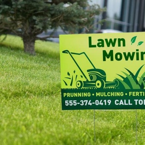 Customized Outdoor Yard Display Corrugated PVC Board Waterproof Printed Various Shapes PP <b>Plastic</b> <b>Sheets</b> Cutting Included - Product Image 3