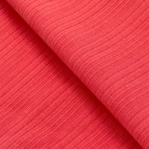 Factory Custom single jersey knit fabric 92% Cotton 8% Spandex Sports Stretch Swimwear Sweatshirt Fabric